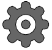 A grey and white gear AI-generated content may be incorrect.